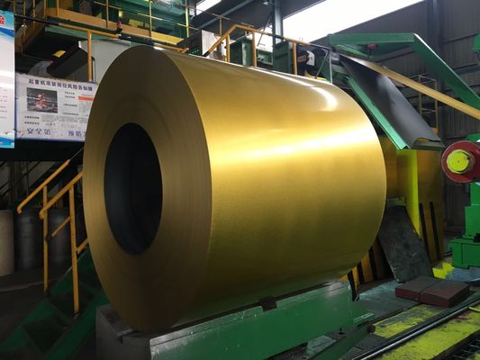 bobina de acero galvanizado espangular regular, bobina de acero recubierta de alucinto