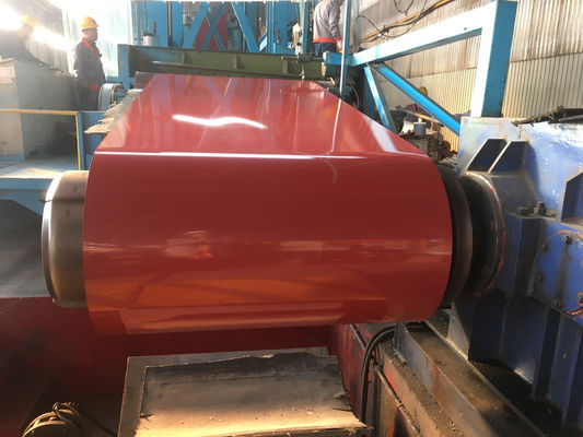 600-1250mm RAL Fabricantes de bobinas recubiertas de color 300-550MPa Resistencia a la tracción