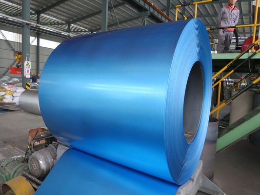 Evangel bobina de acero recubierta con alucinante 0,13 mm-0,7 mm espesor superficie anti dedos