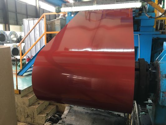Reliable bobina de acero prepintada de varios colores con recubrimiento de zinc