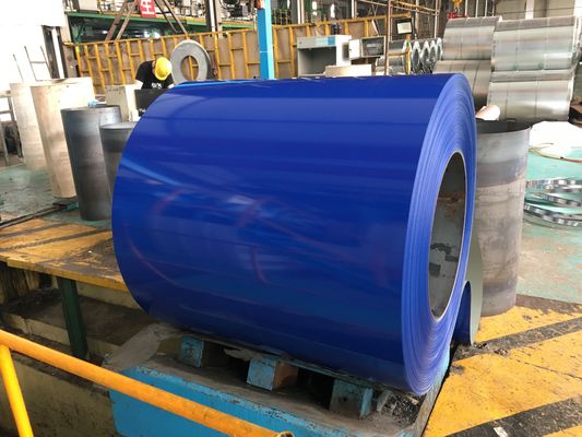 Reliable bobina de acero prepintada de varios colores con recubrimiento de zinc