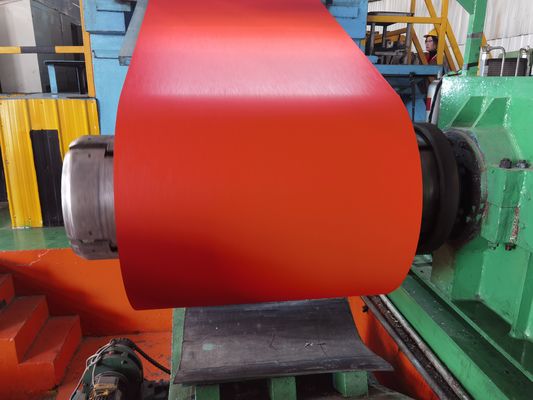 Reliable bobina de acero prepintada de varios colores con recubrimiento de zinc