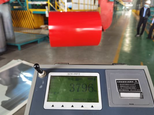 Ancho 600-1250 mm bobina Ppgl para la construcción