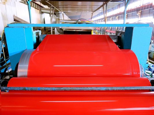 0.13mm Pre pintado Galvalume bobina de acero ISO certificado