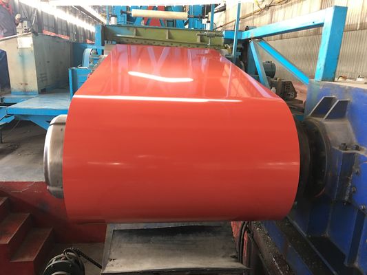 Revestimiento del techo bobina de acero prepintada 600mm-1250mm Para construcción / decoración