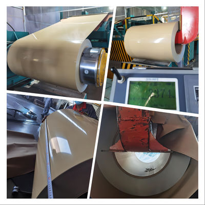 Coilar de acero de color RAL duradero para revestimiento de paredes / materiales de construcción