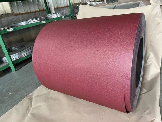 RAL Color PPGI acero revestido por bobina acero galvanizado Muestra personalizada aceptada