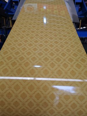 Rollo de chapa de acero impreso con patrón personalizado Certificación ISO9001