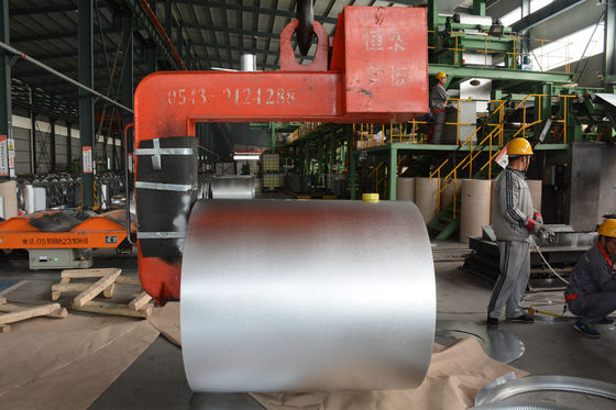 OD 1000-2000 mm bobina de acero Galvalume para la construcción / electrodomésticos