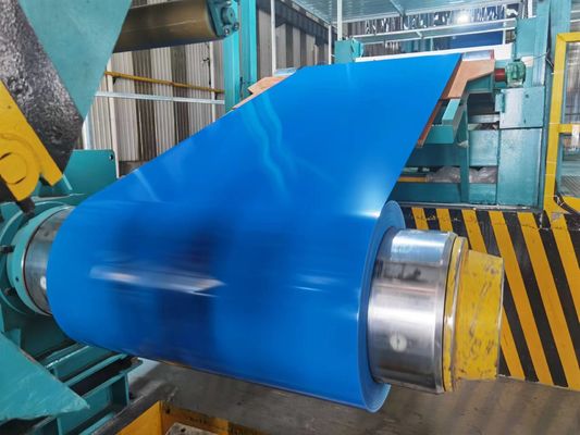 Fabrica de bobinas eléctricas prepintadas de acero 600-1250 mm ancho Certificado SGS