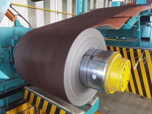 Fabrica de bobinas eléctricas prepintadas de acero 600-1250 mm ancho Certificado SGS