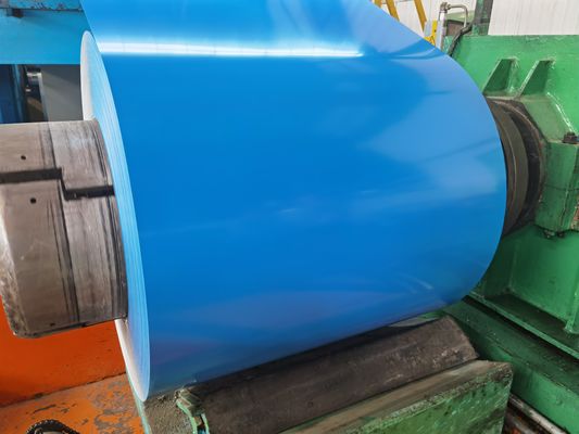 Color prepintado galvanizado de acero bobina 600mm-1250mm ancho para la construcción