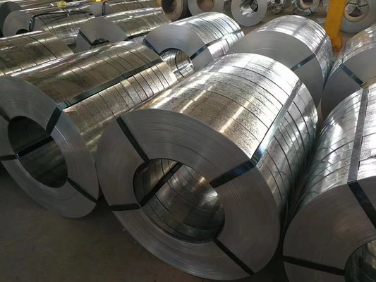 20 - 275 g/m2 recubrimiento de zinc bobina de acero galvanizado 508 mm / 610 mm ID