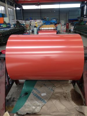 508 mm / 610 mm PPGI bobina de acero galvanizado para la construcción de materiales de construcción