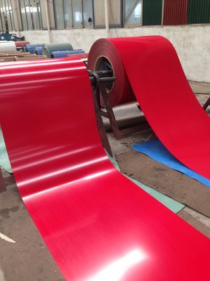 Círculos de acero de zinc de alta resistencia de 600 mm a 1250 mm Círculos de chapa recubierta de color