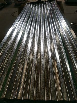 0.8MM Construcción de paneles de metal corrugado de larga duración