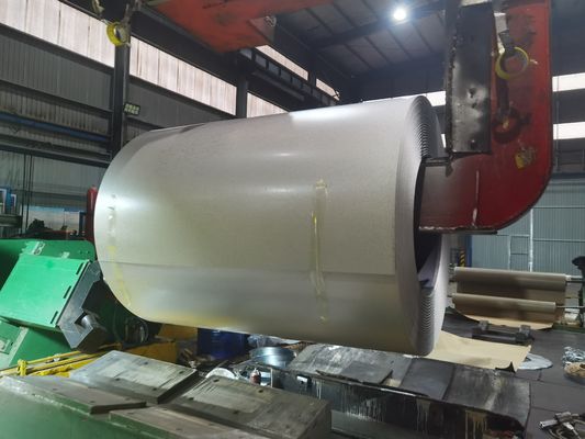 AZ150G bobina de acero galvalume con anchura máxima de 1250 mm